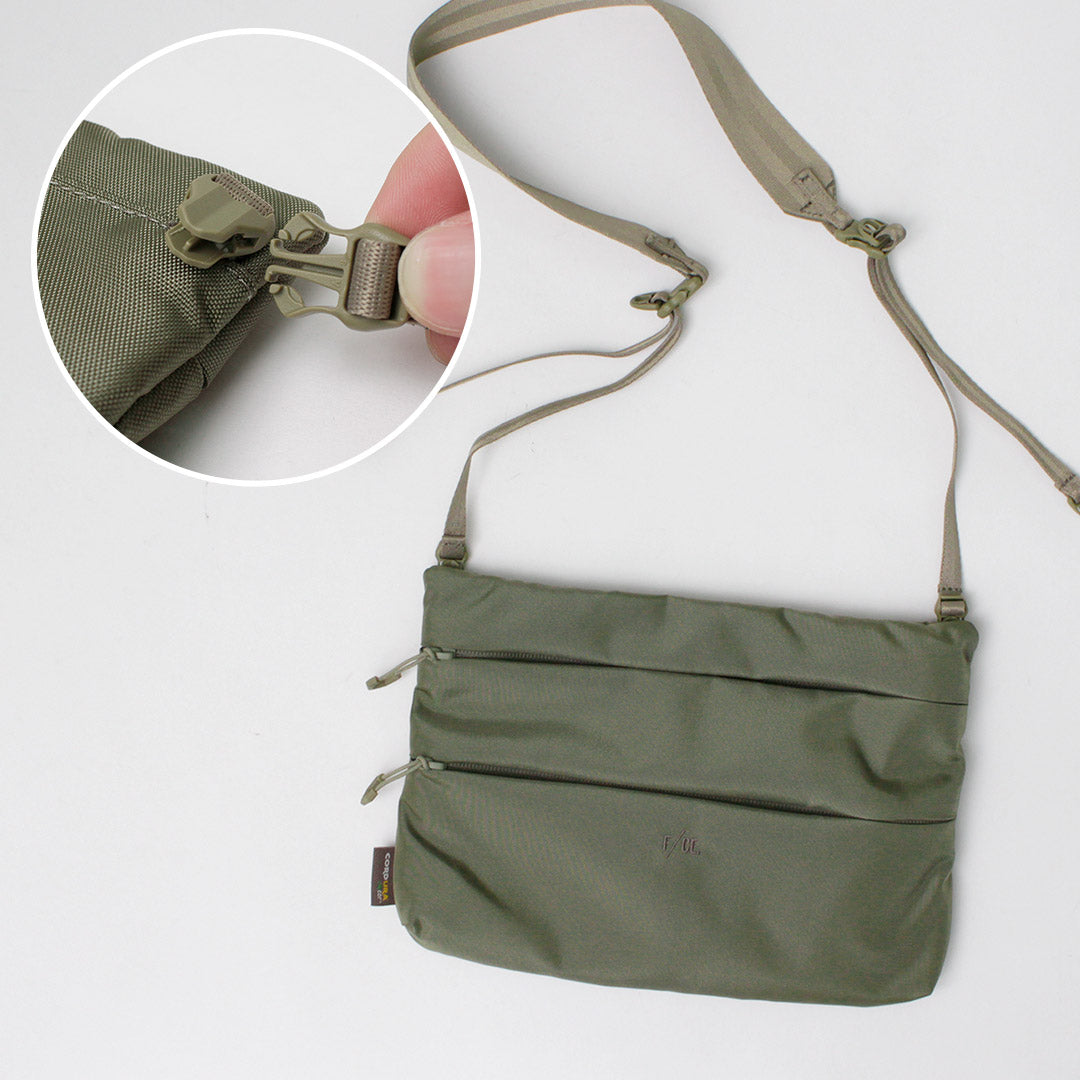 F/CE。 / 再生 Cordura 尼龙 Sacoche