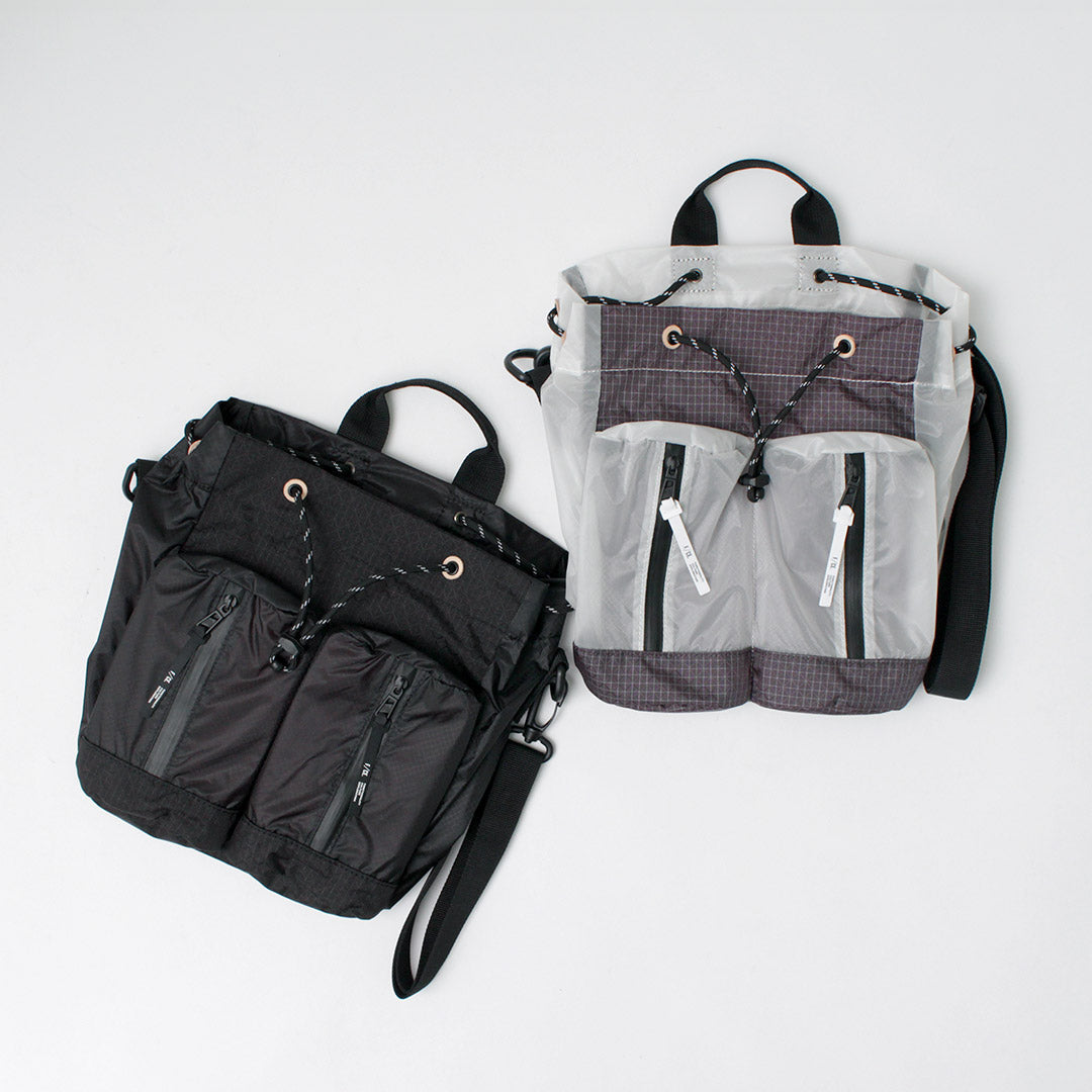 F/CE. / Cordura Sil 나일론 드로스트링 백