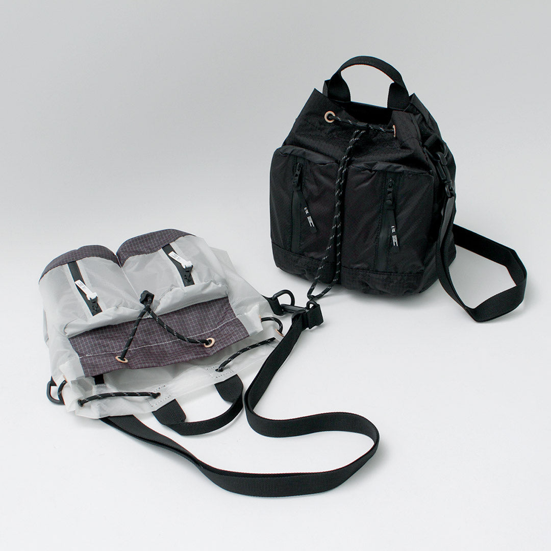F/CE. / Cordura Sil 나일론 드로스트링 백