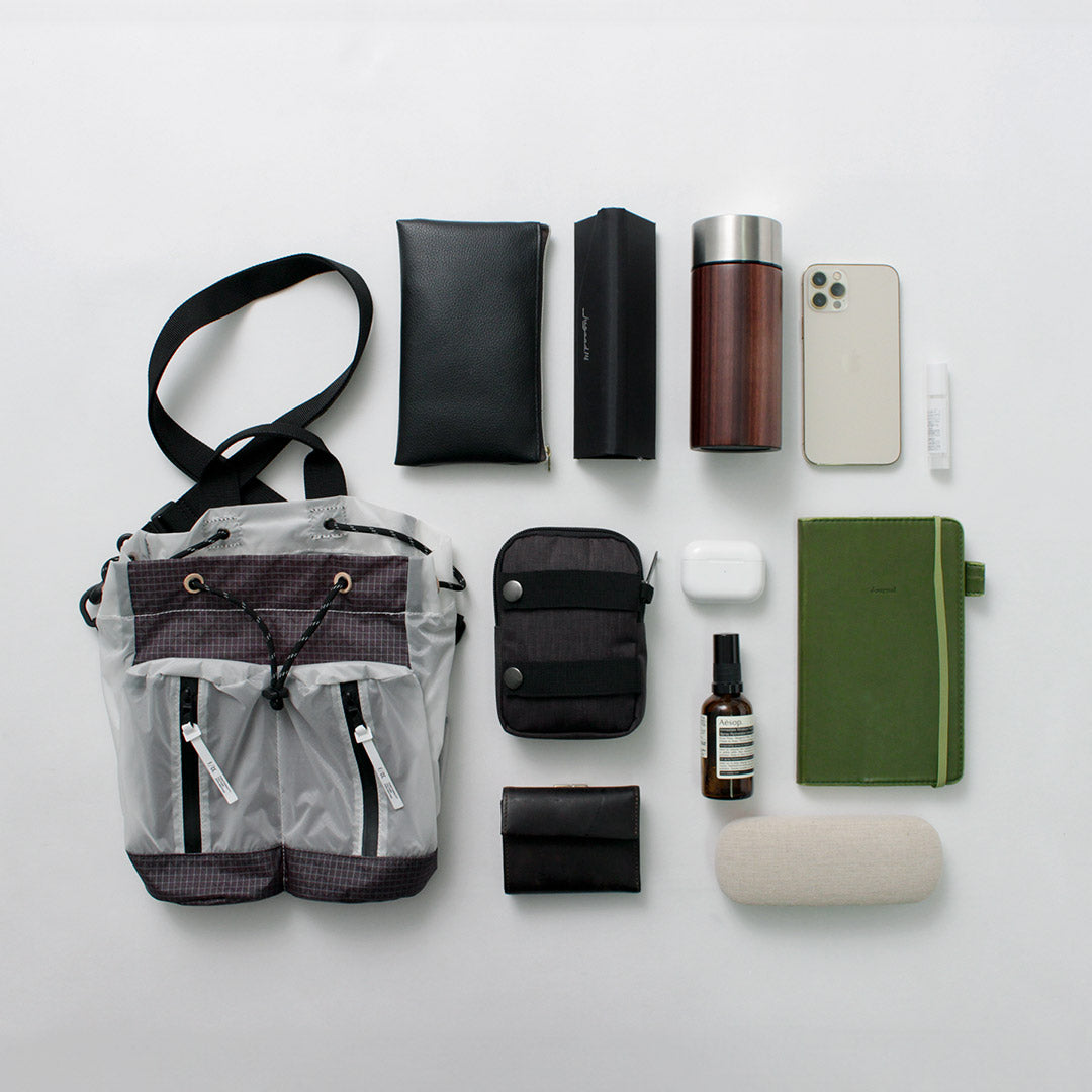 F/CE. / Cordura Sil 나일론 드로스트링 백
