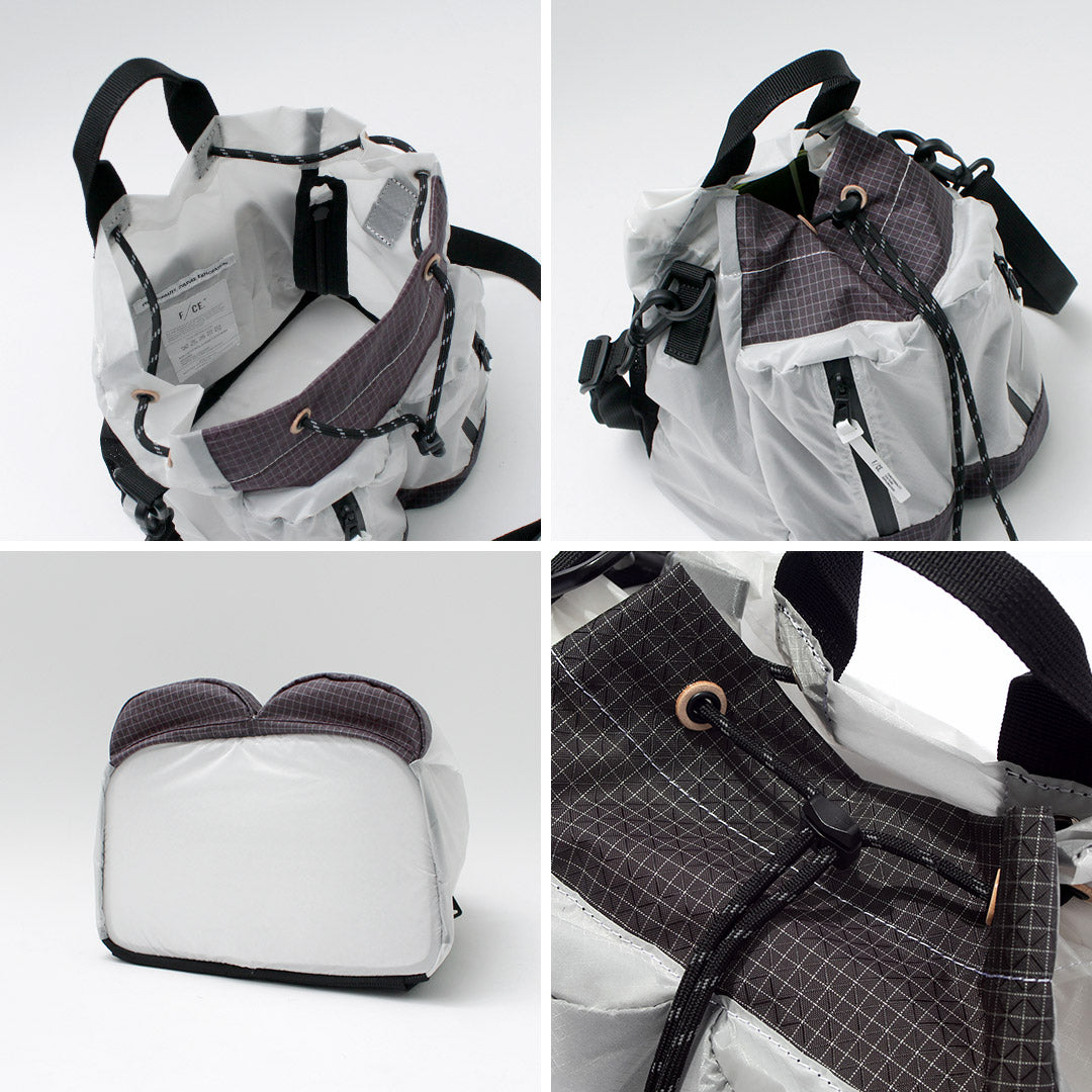 F/CE. / Cordura Sil 나일론 드로스트링 백