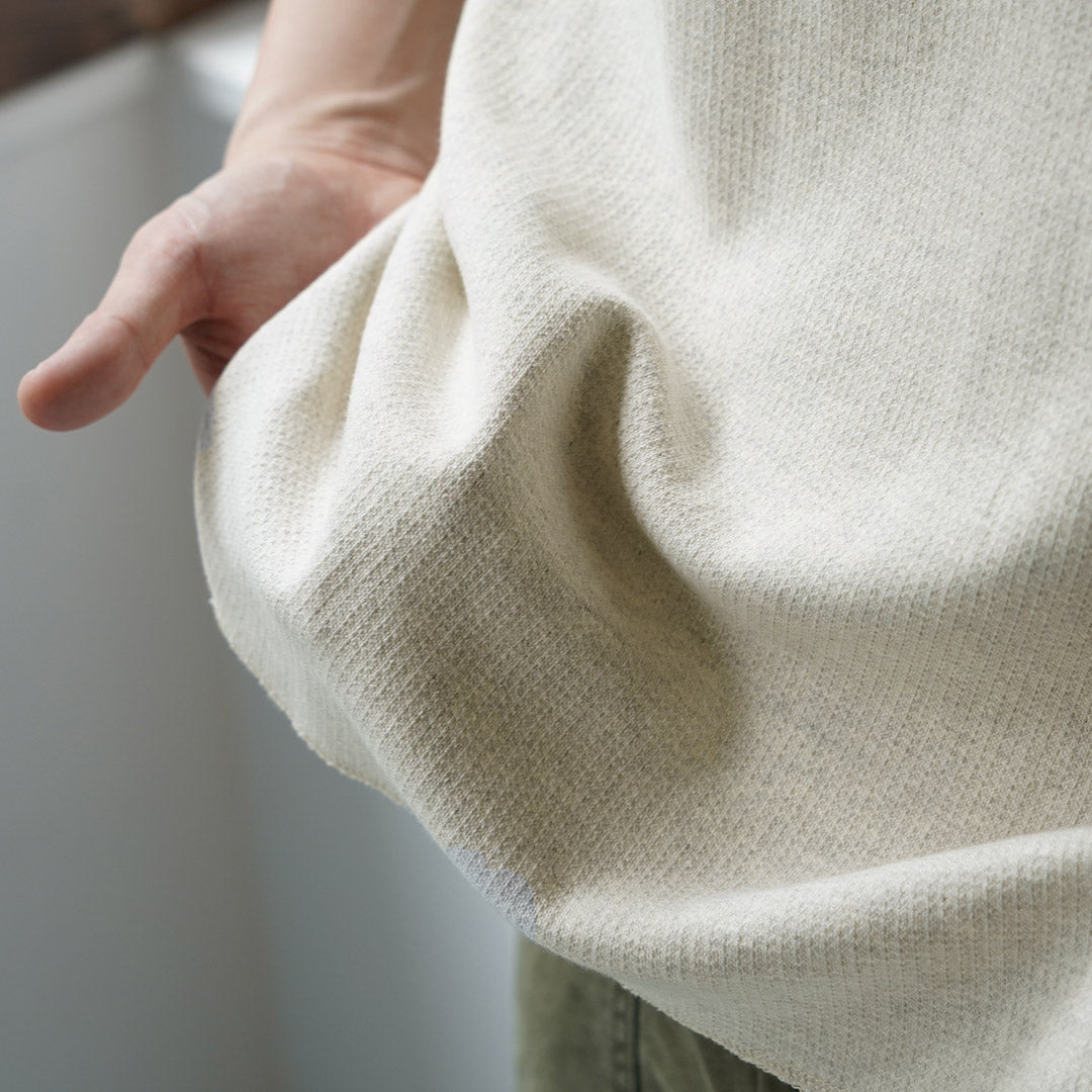REMI RELIEF / Camiseta raglán de doble pliegue