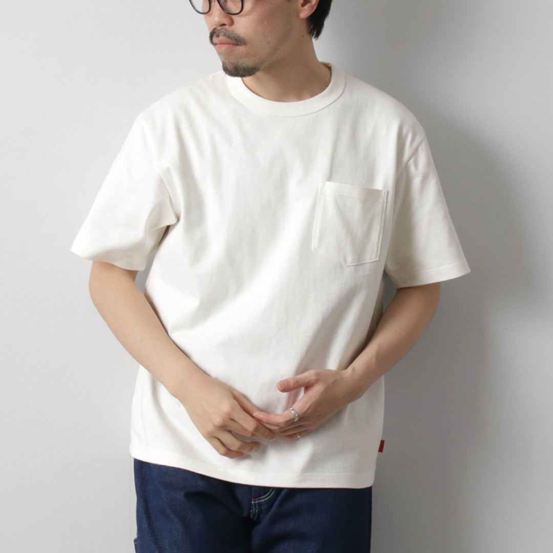 HEALTHKNIT / Max Weight Crew Neck Short Sleeve Pocket T-Shirt