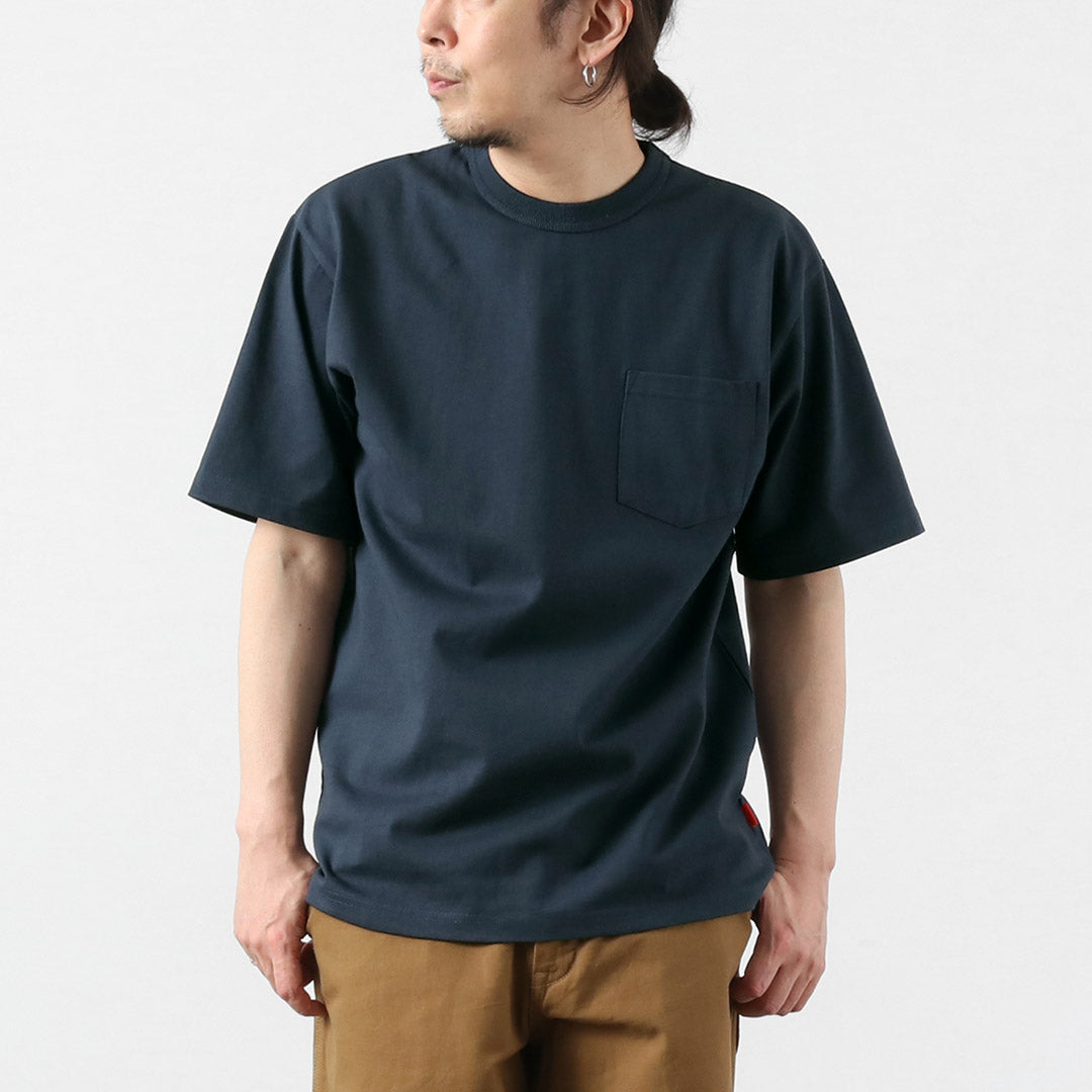 HEALTHKNIT / Max Weight Crew Neck Short Sleeve Pocket T-Shirt