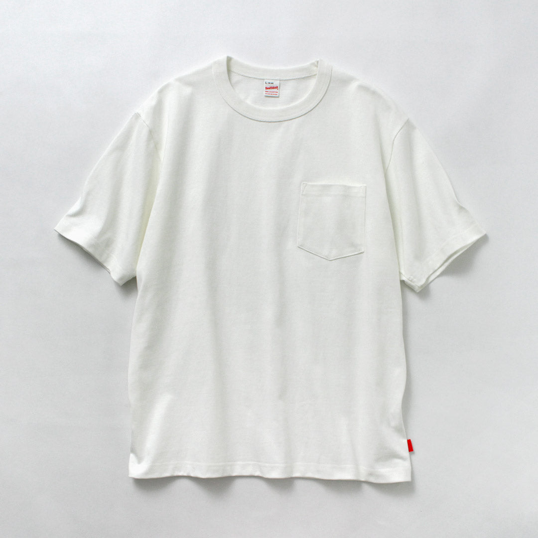 HEALTHKNIT / 最大重量 9 盎司圆领短袖口袋 T 恤