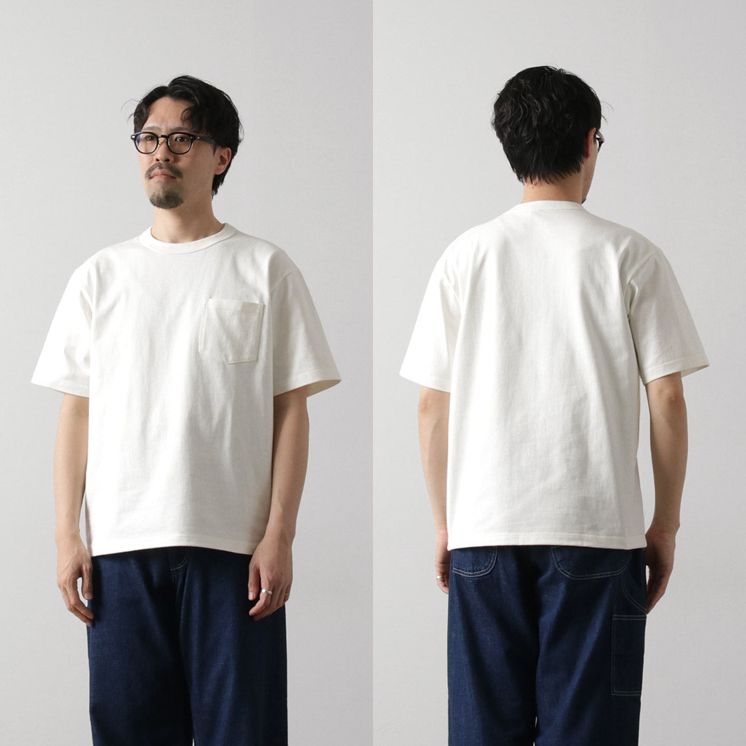HEALTHKNIT / 最大重量 9 盎司圆领短袖口袋 T 恤