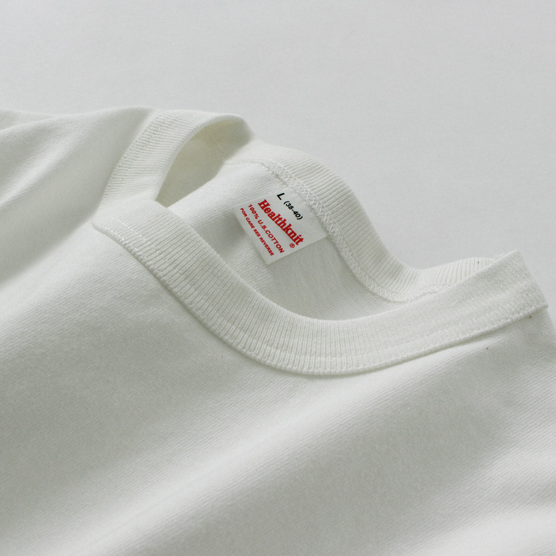HEALTHKNIT / 最大重量 9 盎司圆领短袖口袋 T 恤