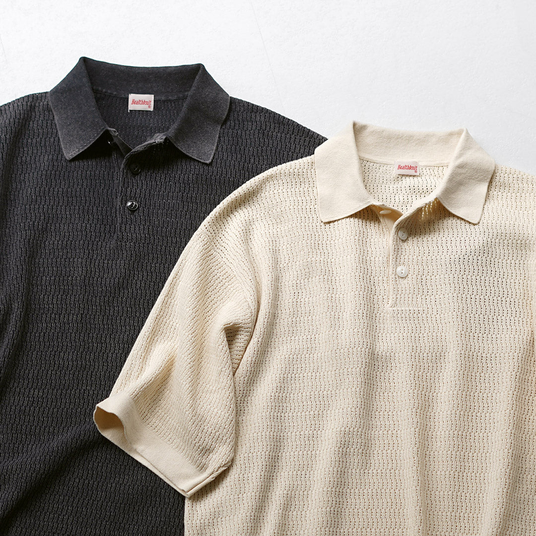 HEALTHKNIT / 短袖针织 Polo 衫