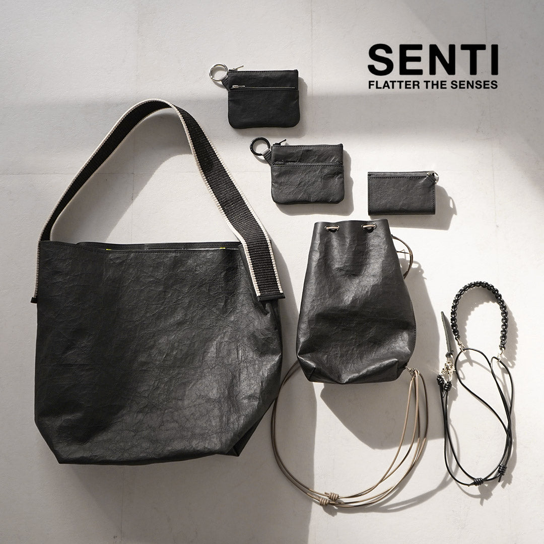 SENTI / 迪尼玛皮革盒式单肩包