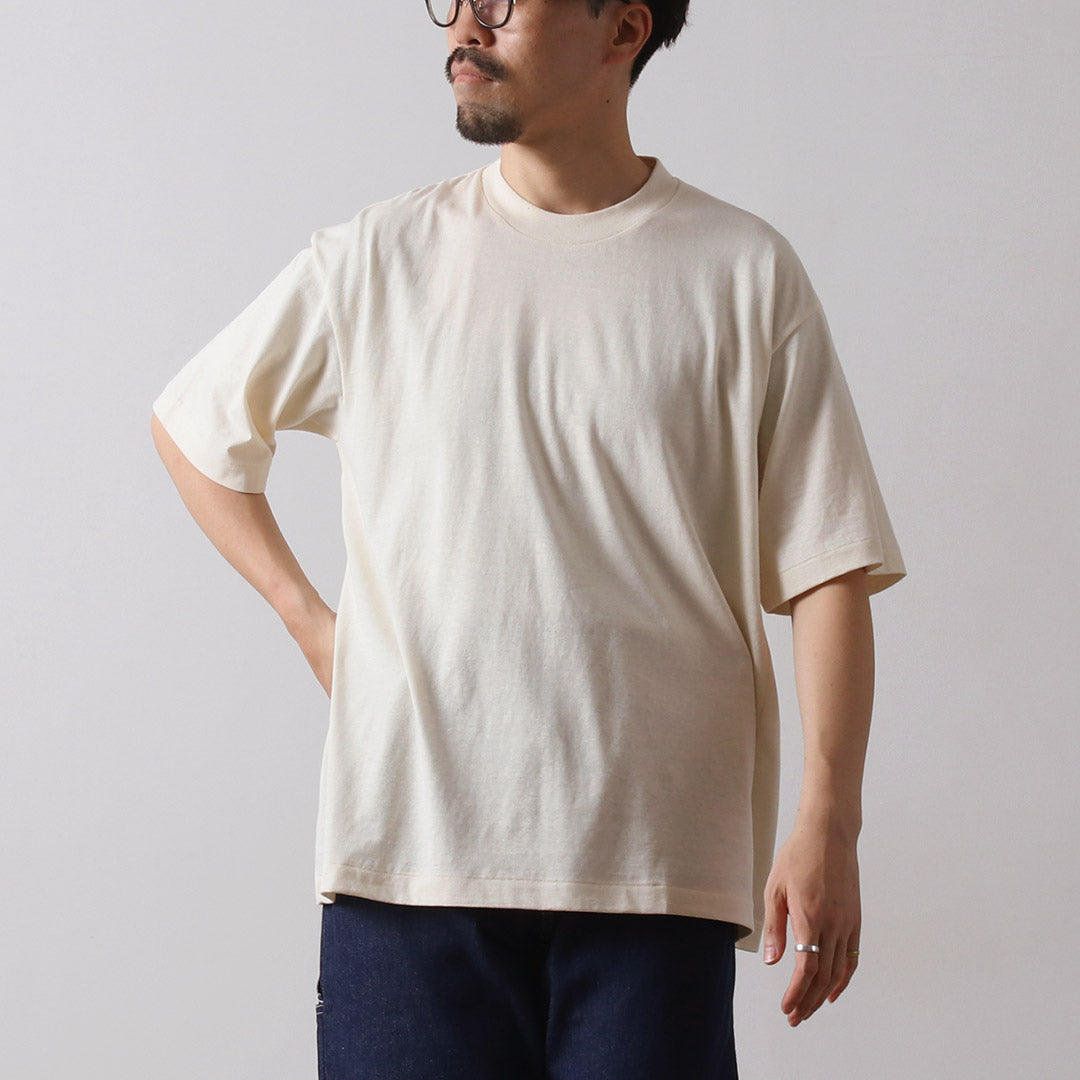 UNDYED / Unbleached Organic Cotton T-shirt
