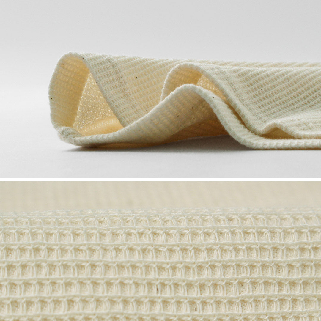 UNDYED / 무염색 오가닉 코튼 와플 반팔 셔츠