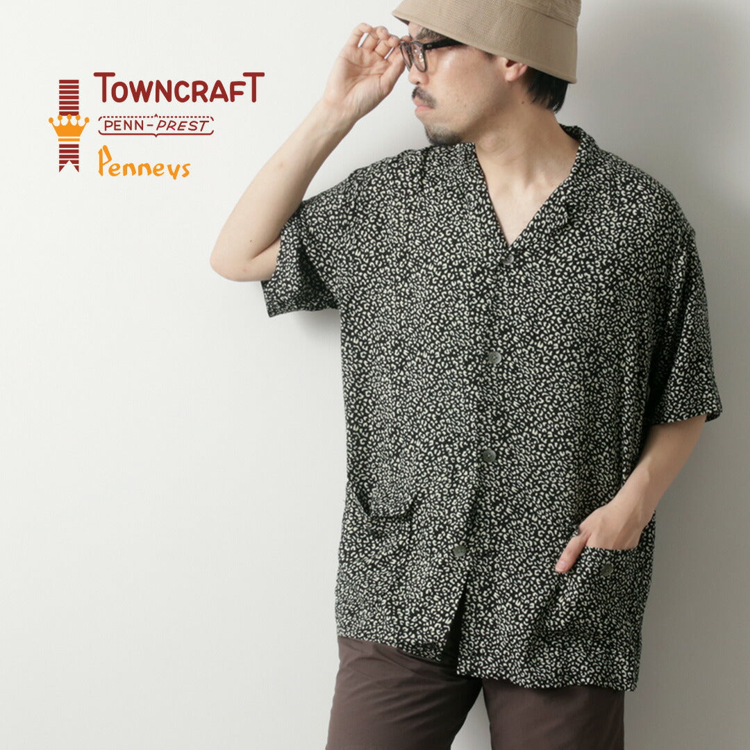 TOWNCRAFT / Chemise de plage en rayonne