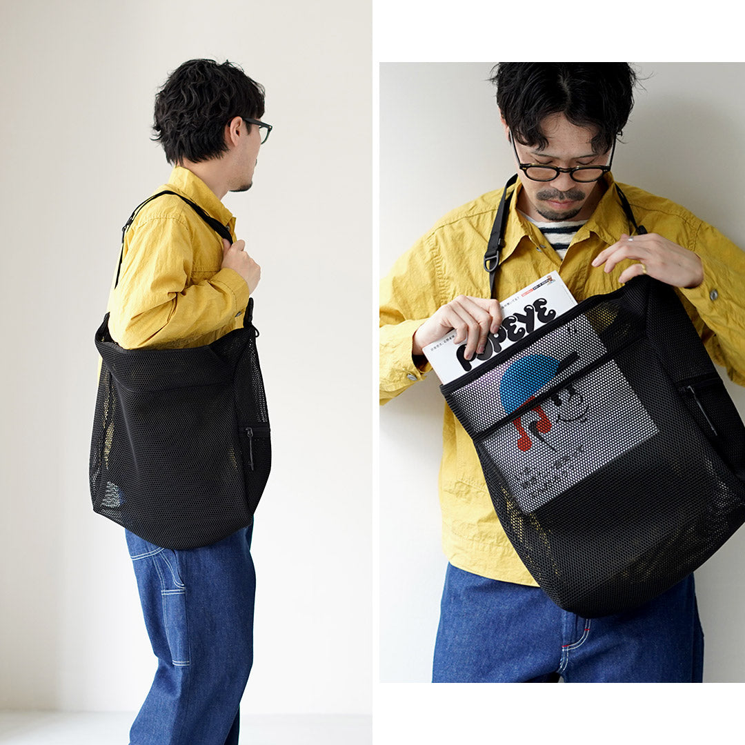 BAICYCLON by bagjack / Mesh Shoulder Bag (Large)