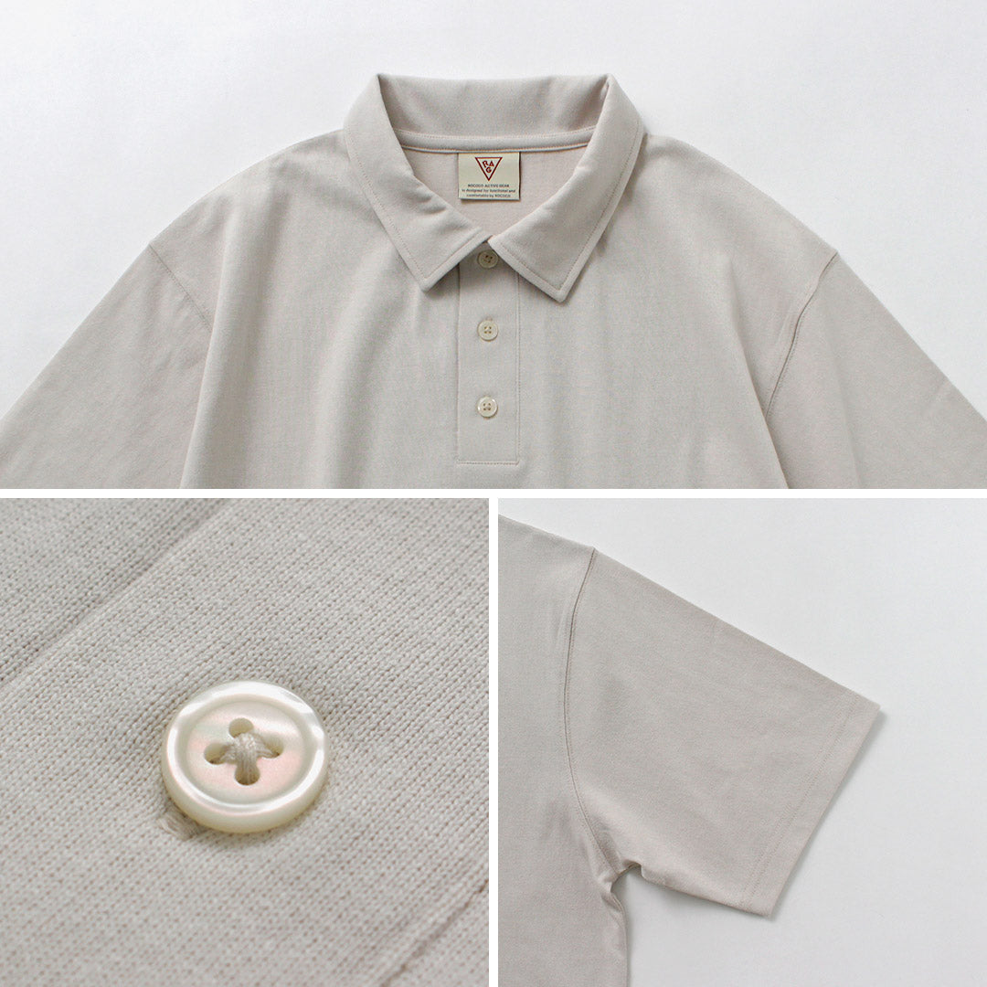 HEALTHKNIT / RAG 合作短袖 Polo 衫開口乾爽針織衫