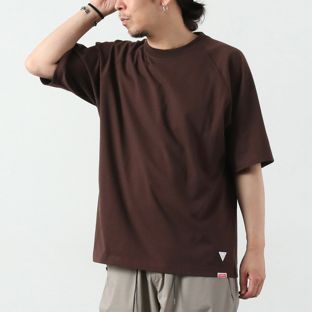 HEALTHKNIT / RAG Collaboration Raglan Short Sleeve Wide T-shirt Open-end Dry Jersey