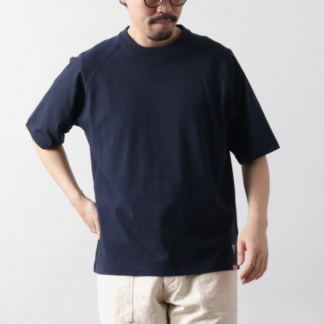 HEALTHKNIT / RAG Collaboration Raglan Short Sleeve Wide T-shirt Open-end Dry Jersey