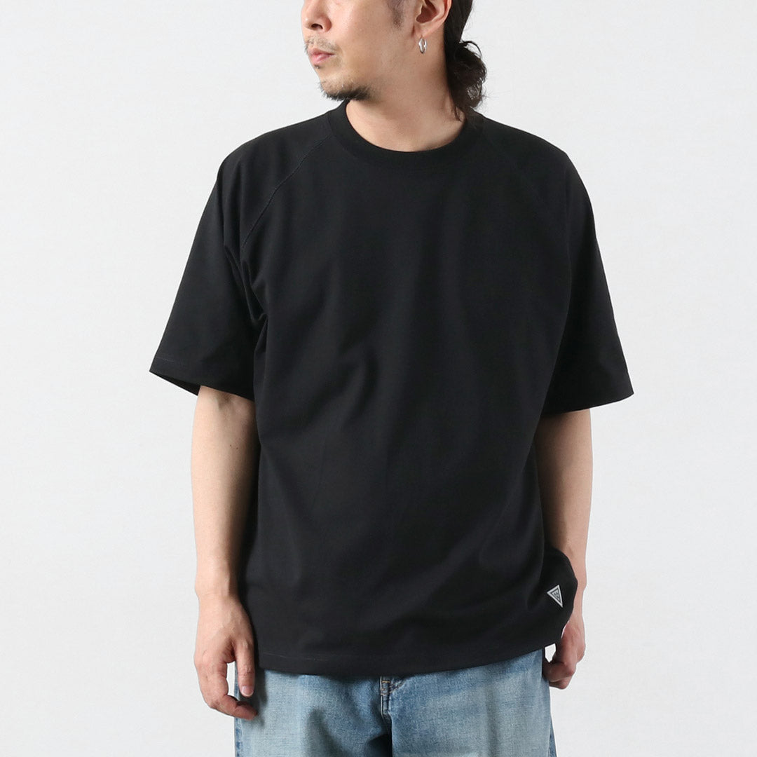 HEALTHKNIT / RAG Collaboration Raglan Short Sleeve Wide T-shirt Open-end Dry Jersey