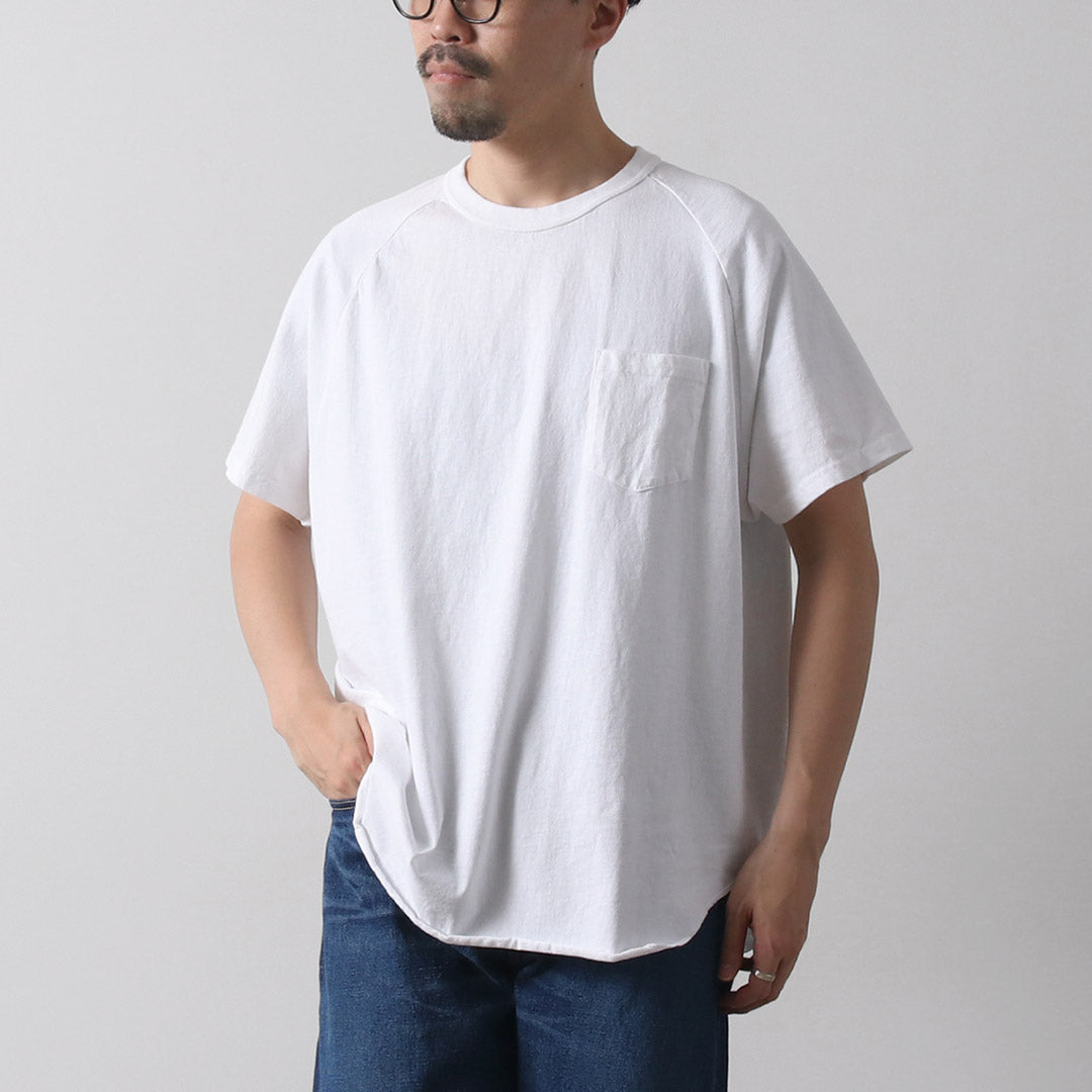 WALLA WALLA SPORT / T-shirt de baseball avec poche à manches courtes