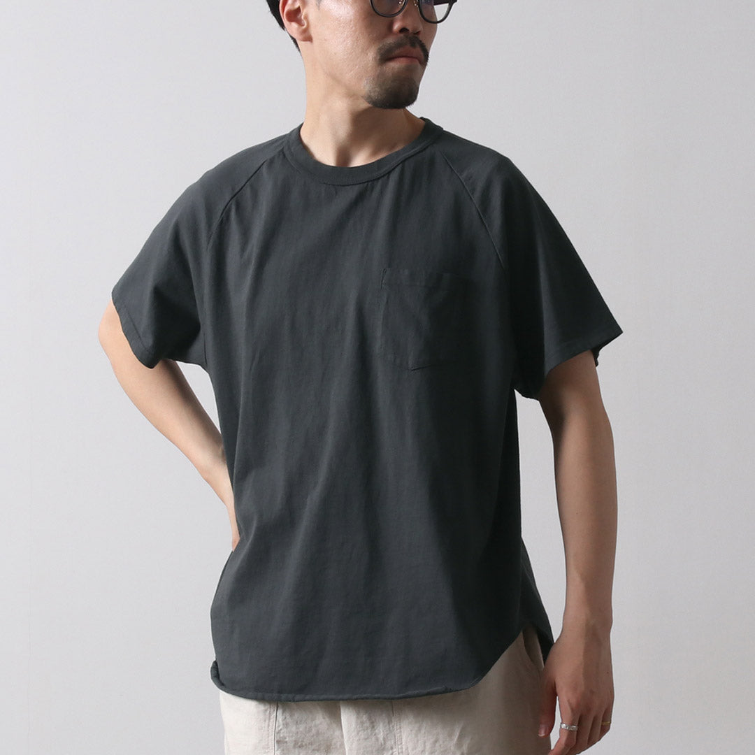 WALLA WALLA SPORT / T-shirt de baseball avec poche à manches courtes