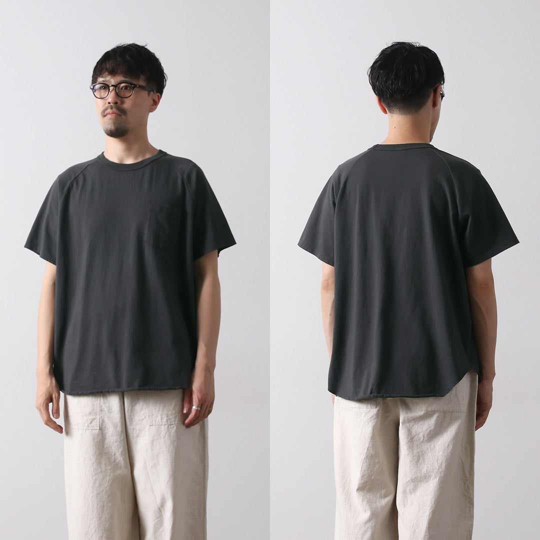 WALLA WALLA SPORT / 短袖口袋棒球T恤