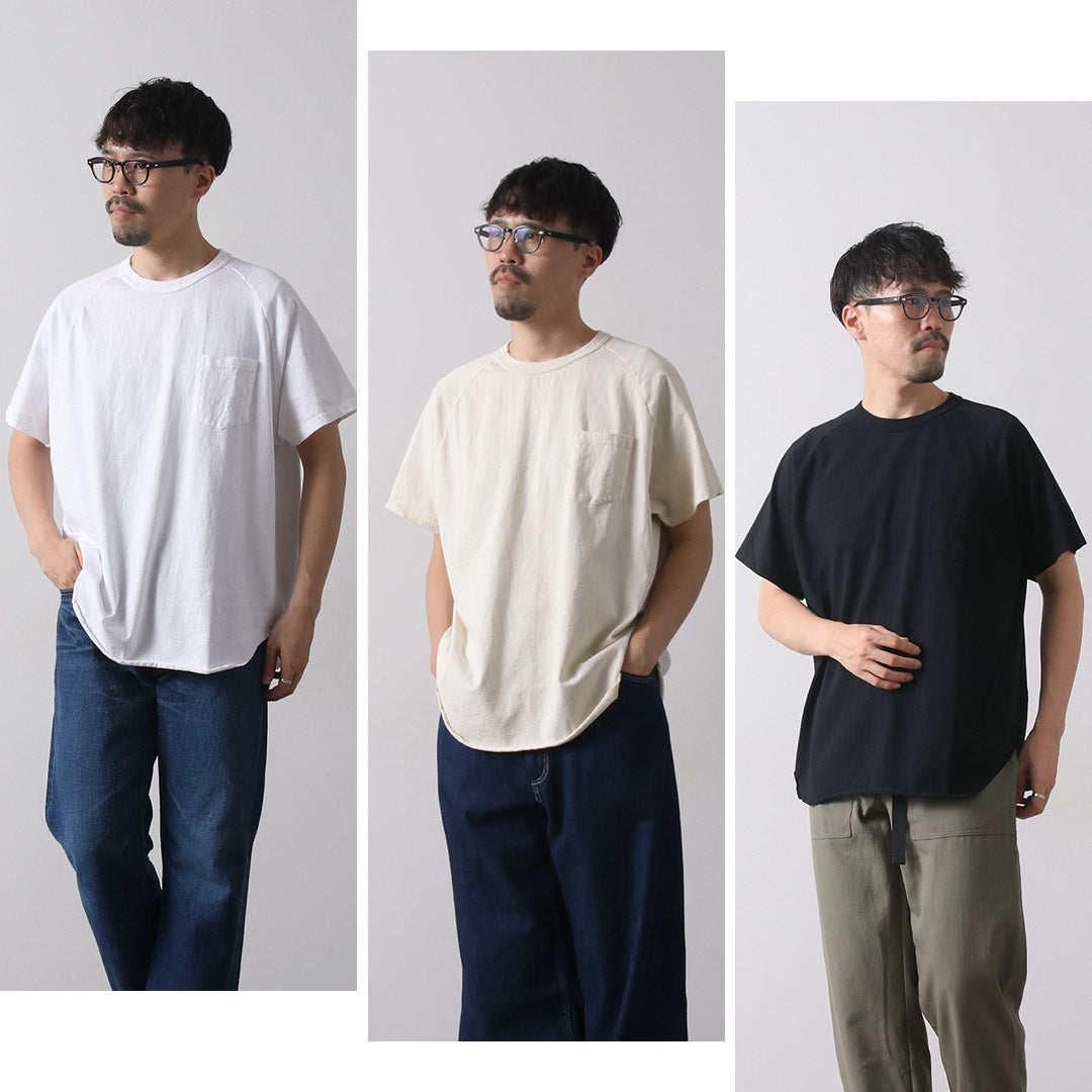 WALLA WALLA SPORT / 短袖口袋棒球T恤