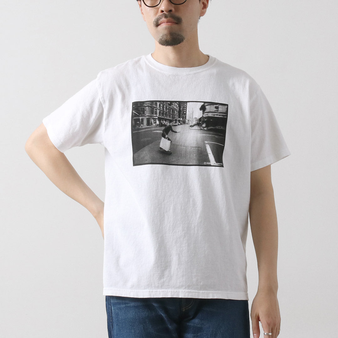 BON SUR / Skater Manhattan Photo T-Shirt