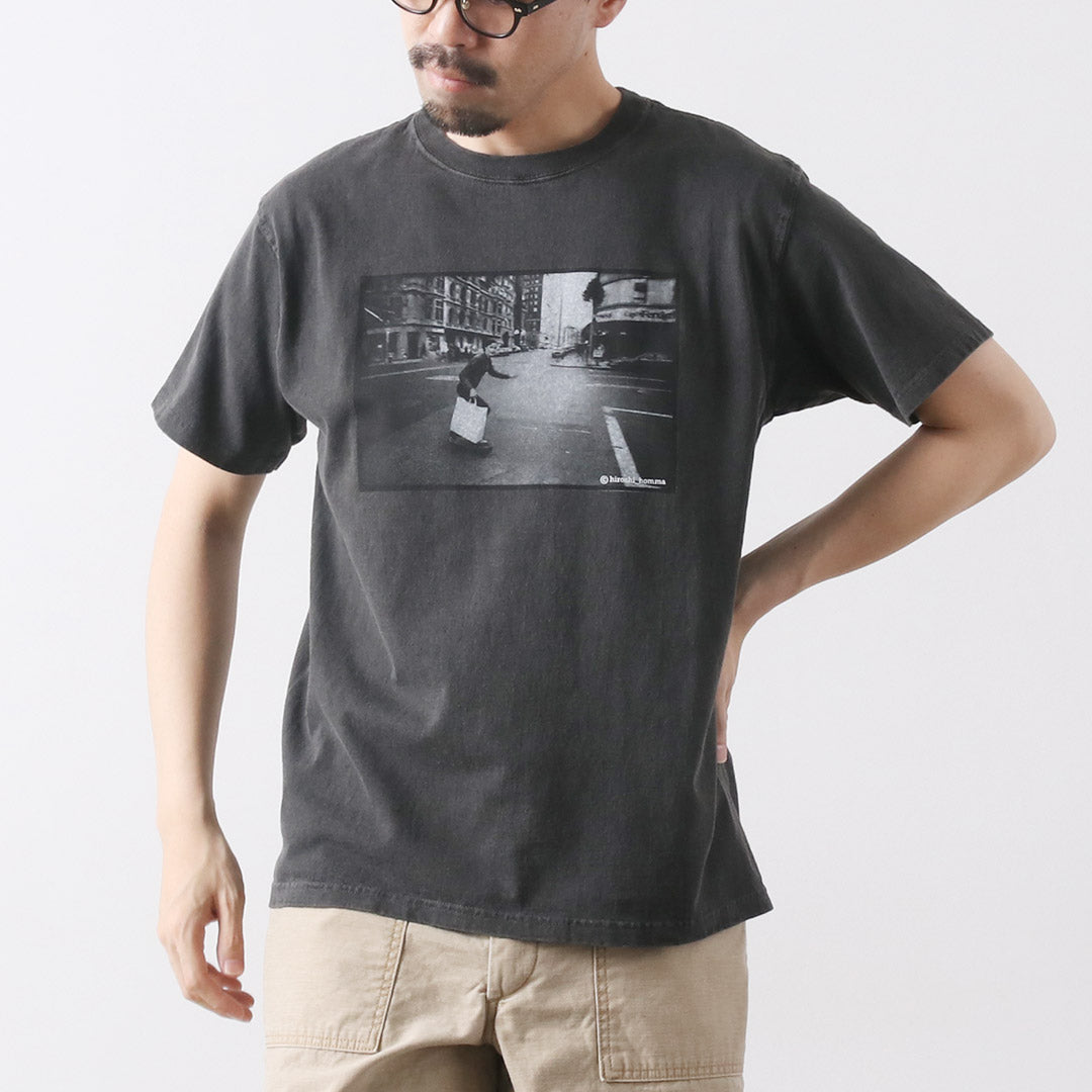 BON SUR / Skater Manhattan Photo T-Shirt