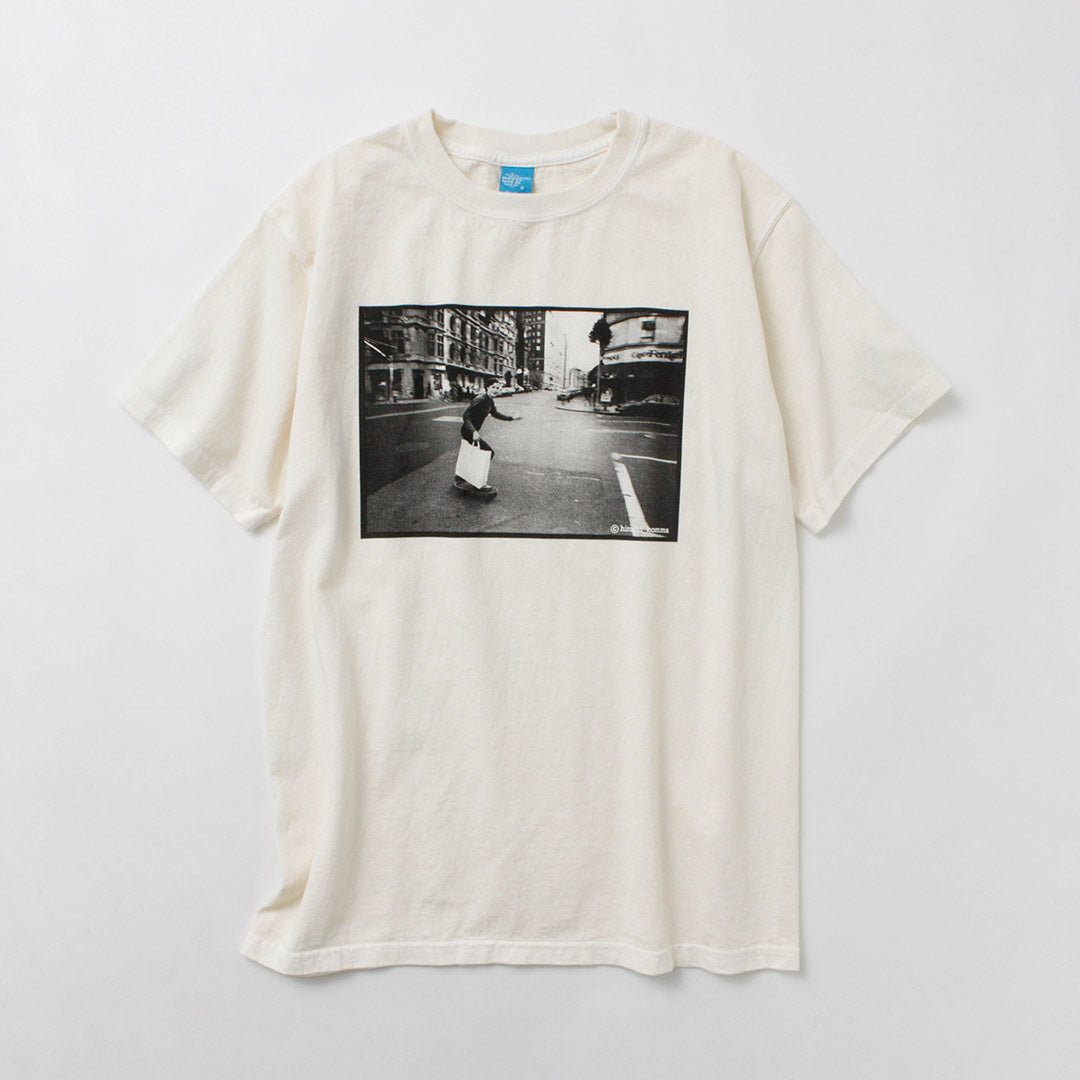 BON SUR / Skater Manhattan Photo T-Shirt