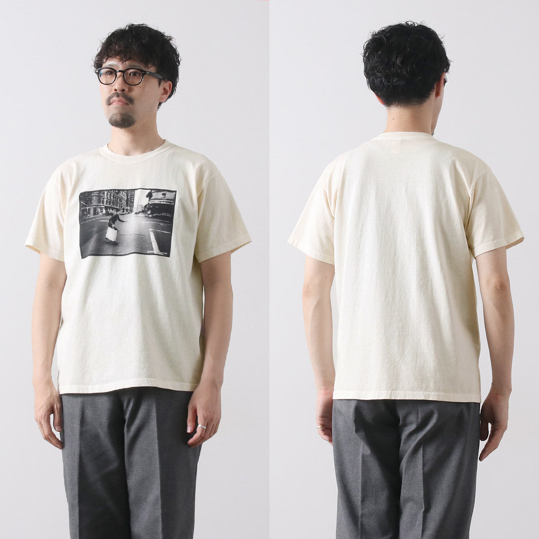 BON SUR / Skater Manhattan Photo T-Shirt