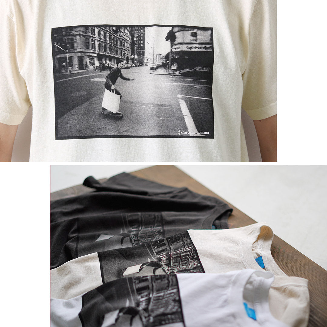 BON SUR / Skater Manhattan Photo T-Shirt