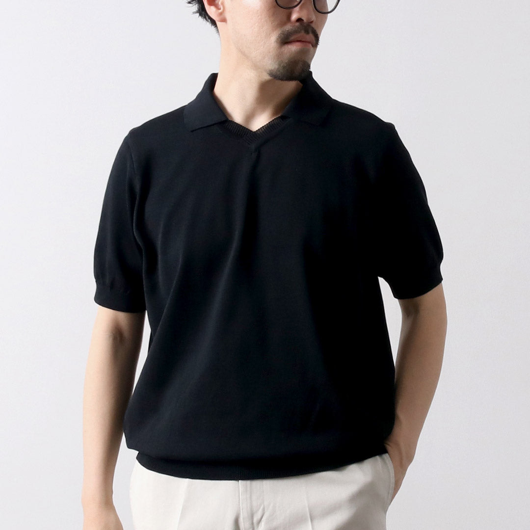 RINASCENTE / Hybrid Knit Skipper Polo