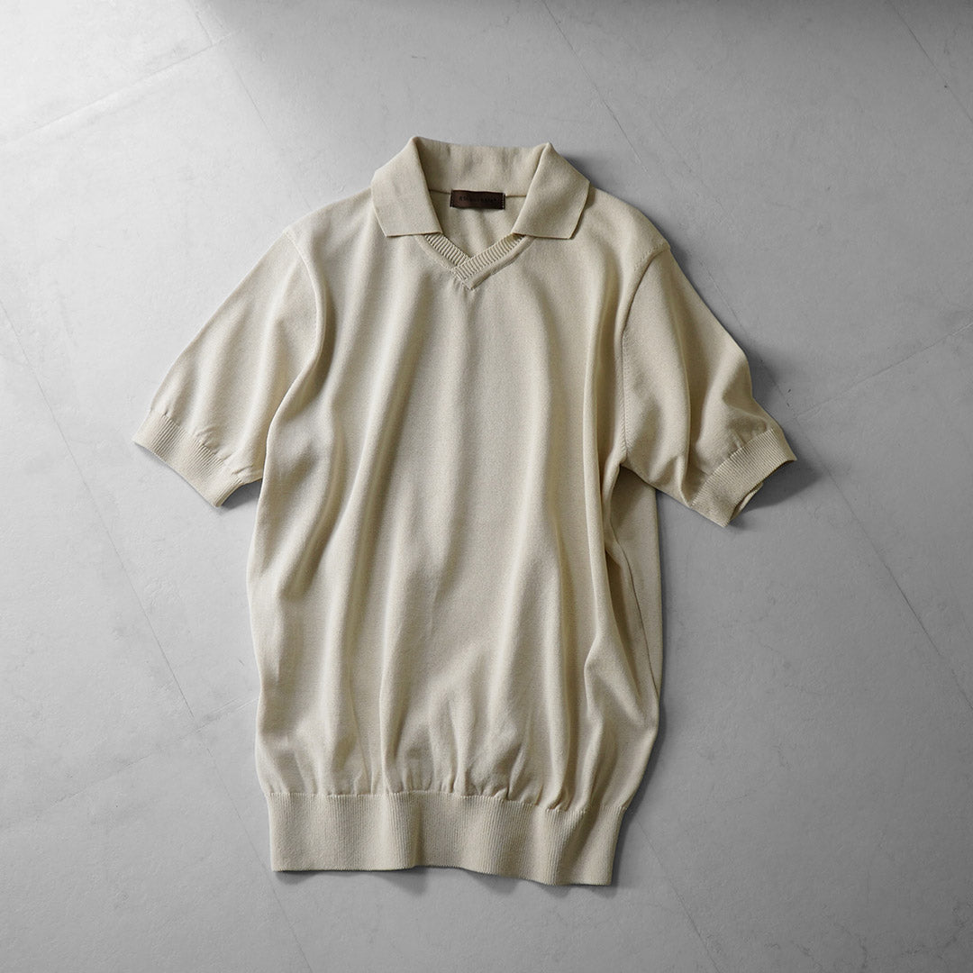 RINASCENTE / 混合針織船長 Polo 衫