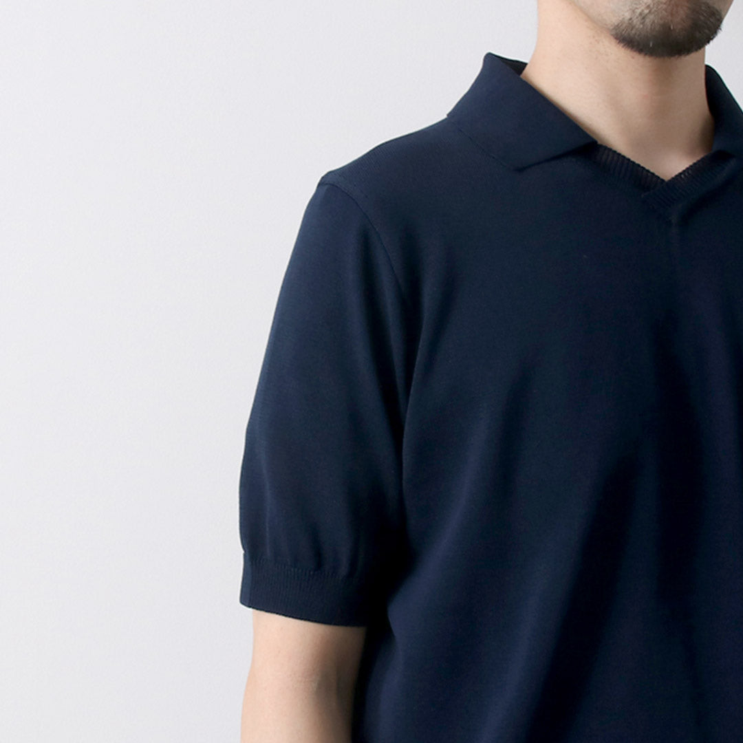 RINASCENTE / 混合針織船長 Polo 衫