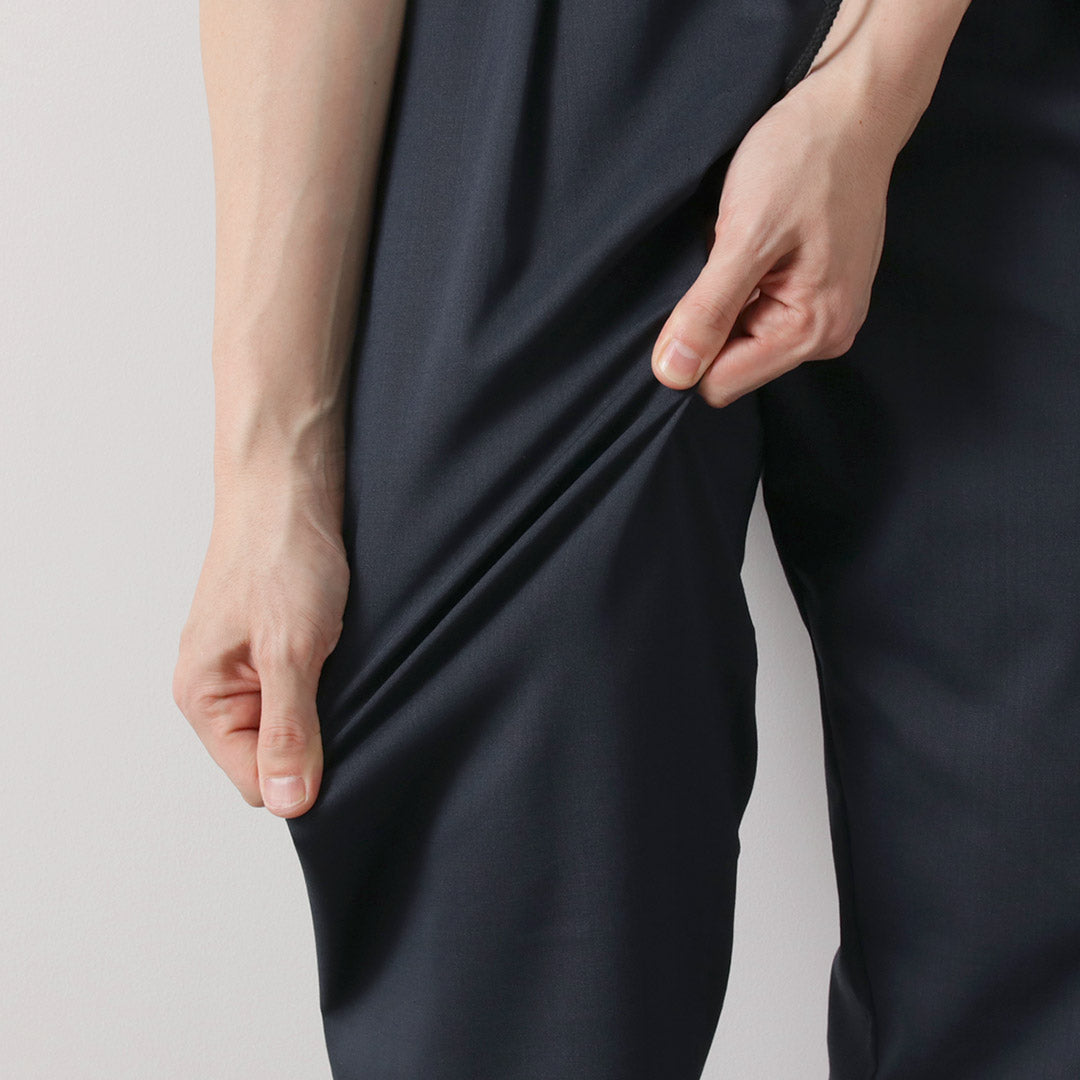 RE MADE IN TOKYO JAPAN / Ramie Solotex Twill Tuck Pants