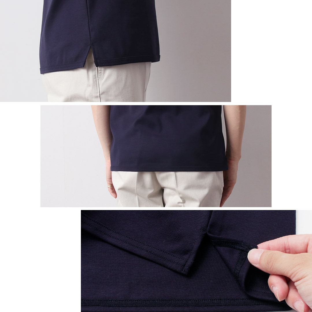 RE MADE IN TOKYO JAPAN / 完美內搭小高領半袖 T 卹