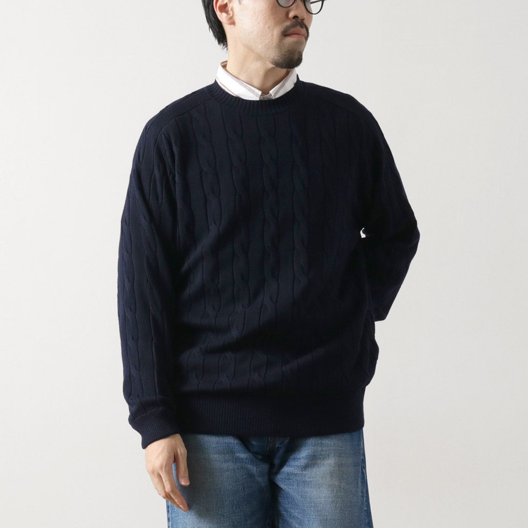 RYE TENDER / Bleecker 絞花毛衣