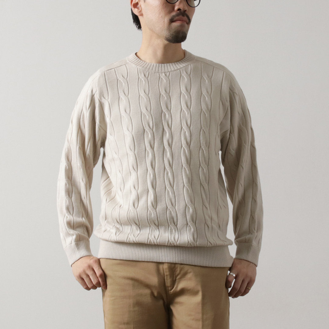 RYE TENDER / Bleecker 絞花毛衣