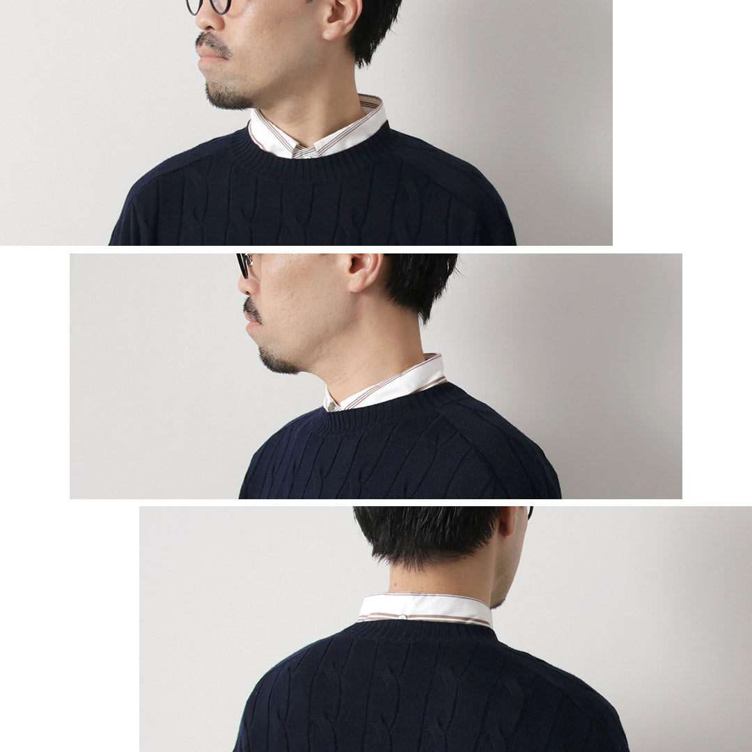 RYE TENDER / Bleecker 絞花毛衣