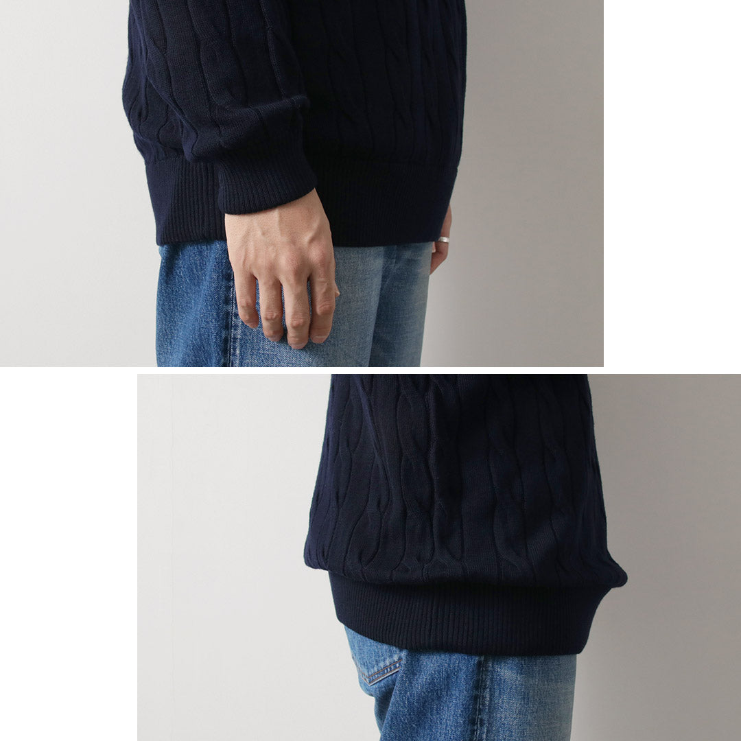 RYE TENDER / Bleecker 絞花毛衣