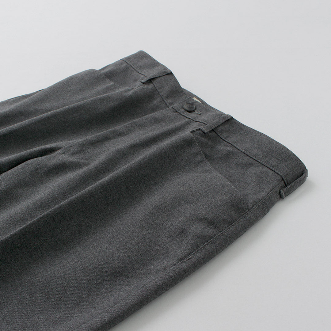 FOB FACTORY / F0538 STA-PREST Pantalón ancho