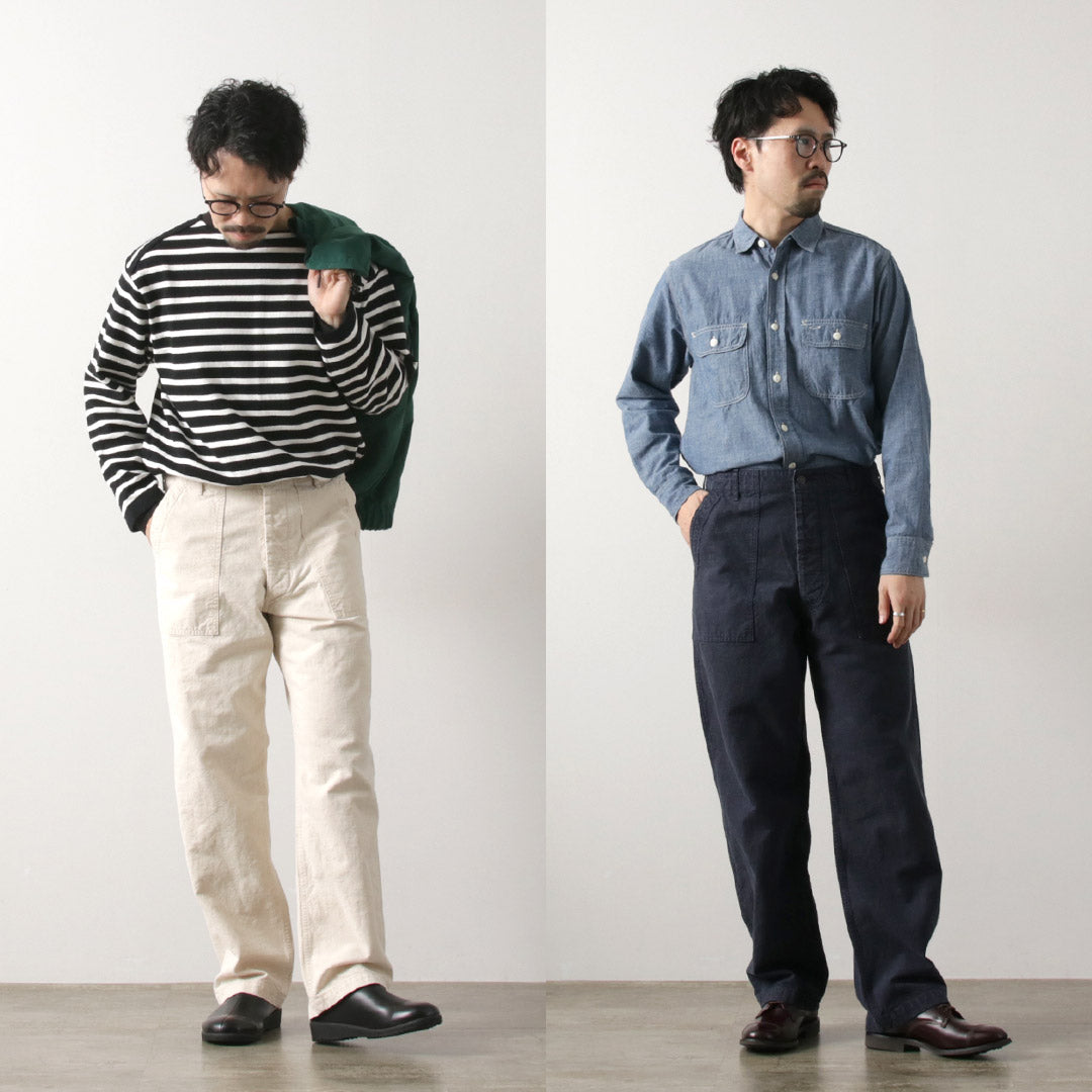 FOB工厂 / 棉麻疲劳裤