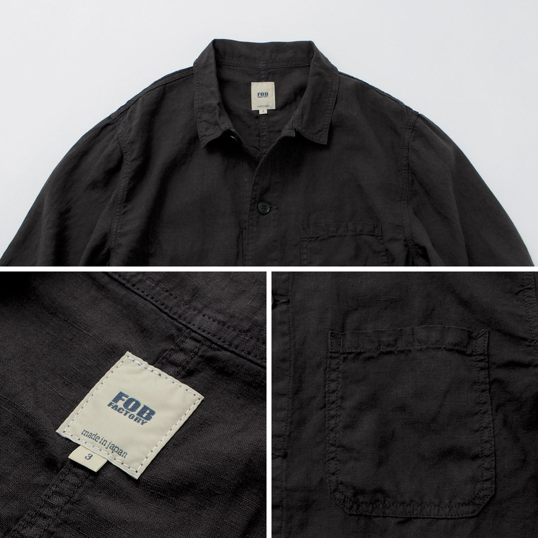 FOB 工厂 / F2454 大麻连体服