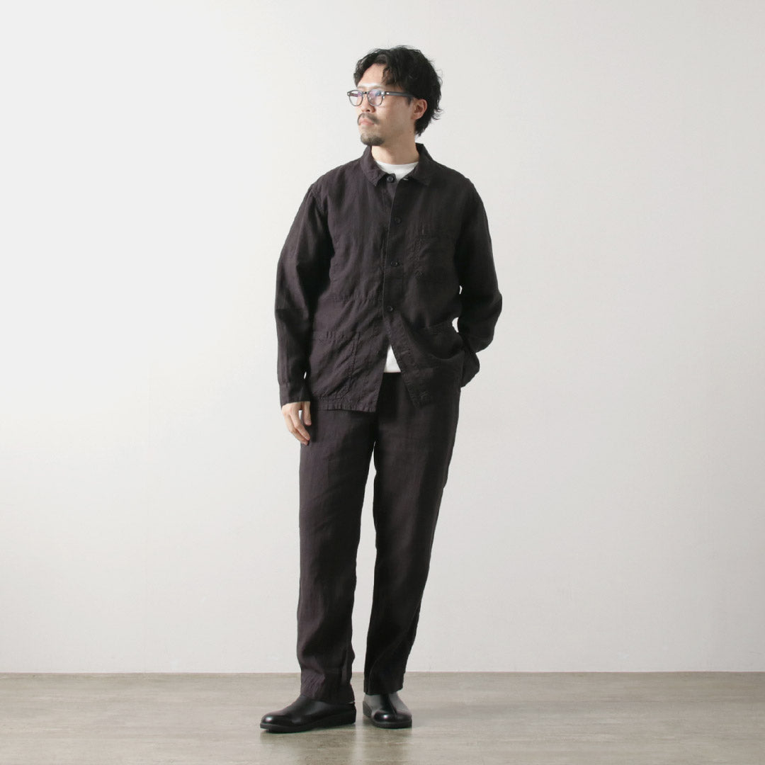 FOB FACTORY / F0539 麻休閒褲