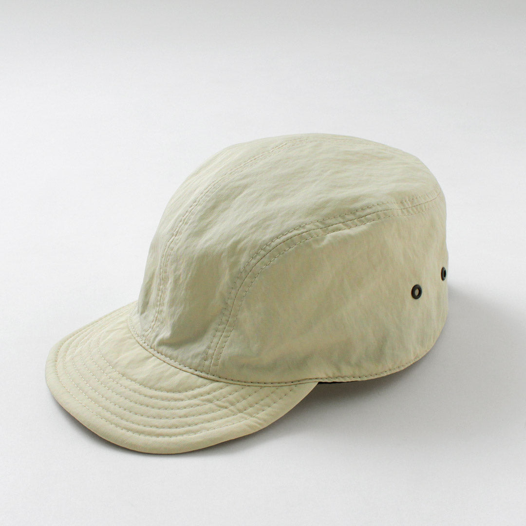 HIGHER / Gorra activa de sarga de alta densidad de nailon y algodón