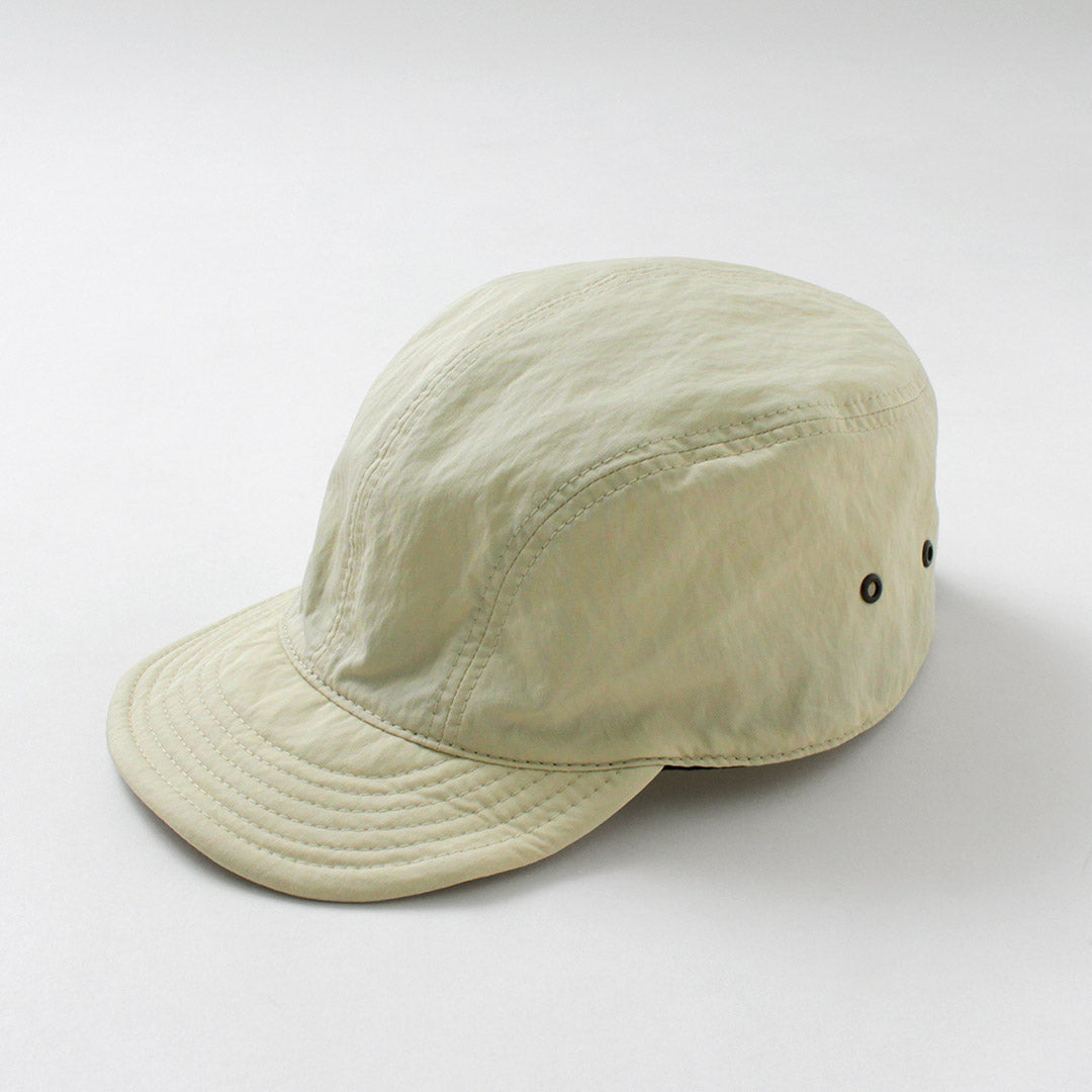 HIGHER / Gorra activa de sarga de alta densidad de nailon y algodón