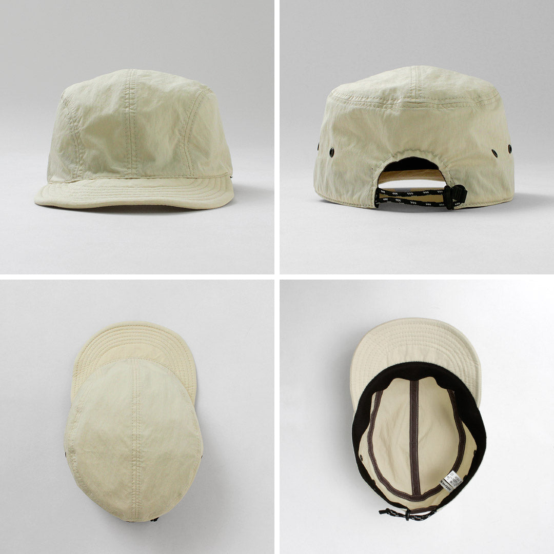 HIGHER / Gorra activa de sarga de alta densidad de nailon y algodón