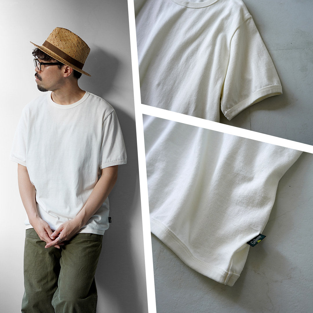 GOHEMP / Camiseta acanalada pesada de 10 oz