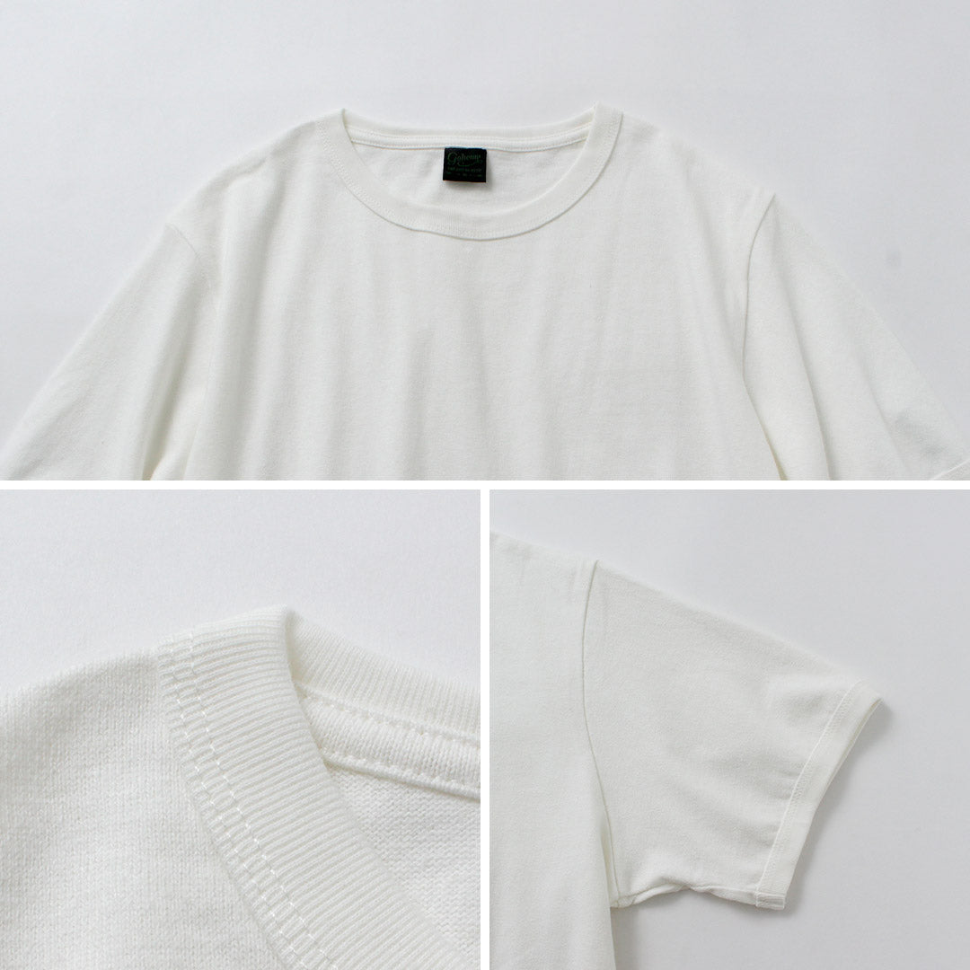 GOHEMP / Camiseta acanalada pesada de 10 oz