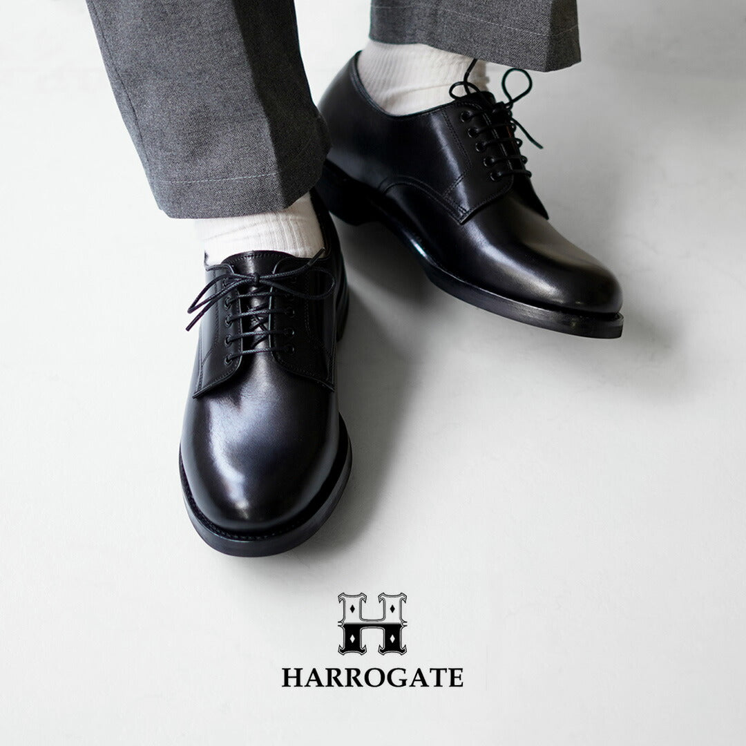 HARROGATE / 플레인 토 가죽 슈즈