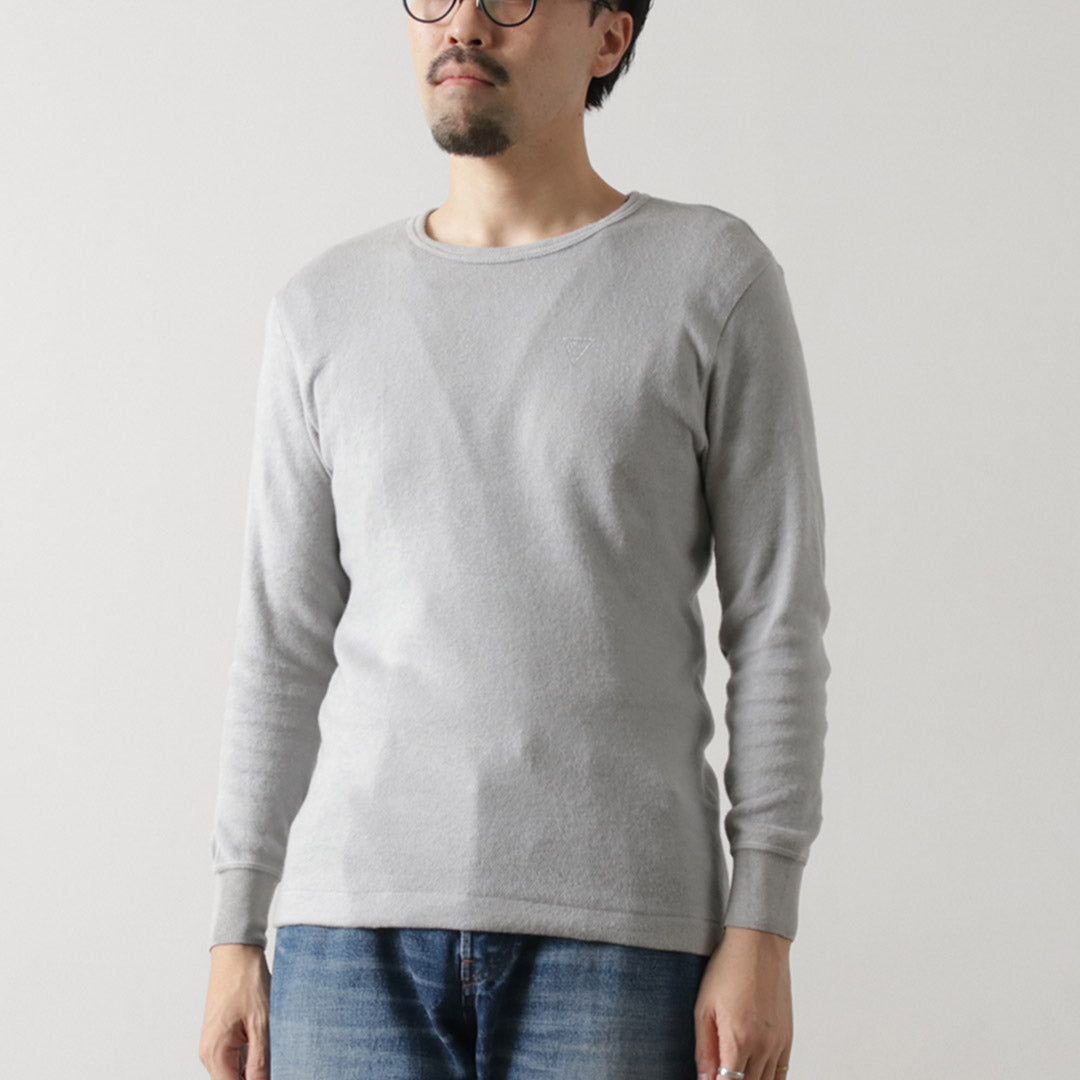 RAG / 히트시스템 크루넥 긴팔 티셔츠